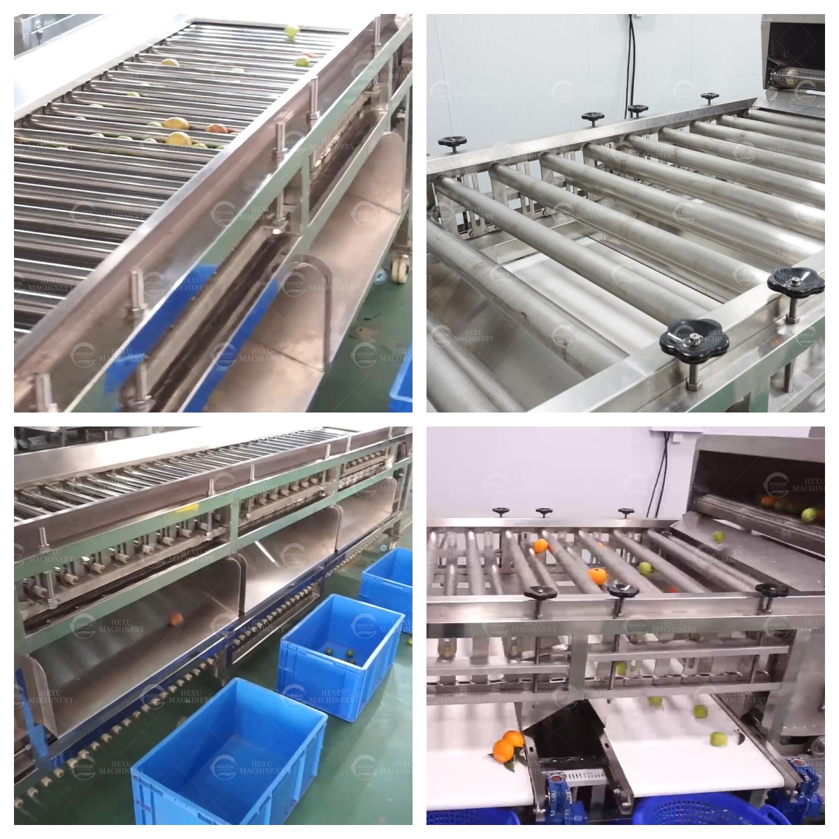 滚杠水果分级机 滚杠水果分级机