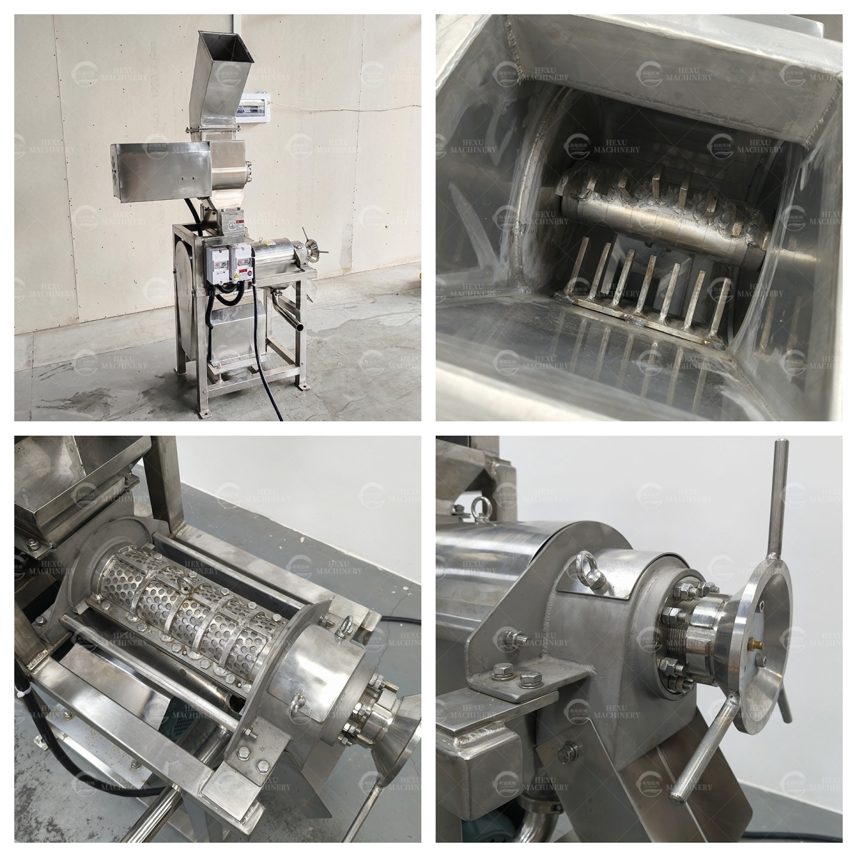 apple juice extracting machine