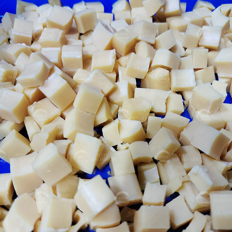 cheddar cheese dicer cutting machine