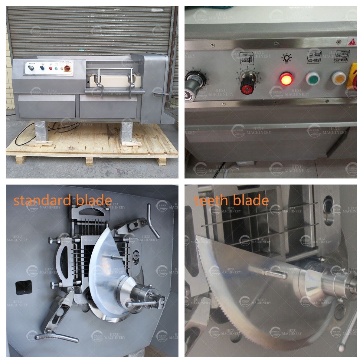 meat cube cutter machine