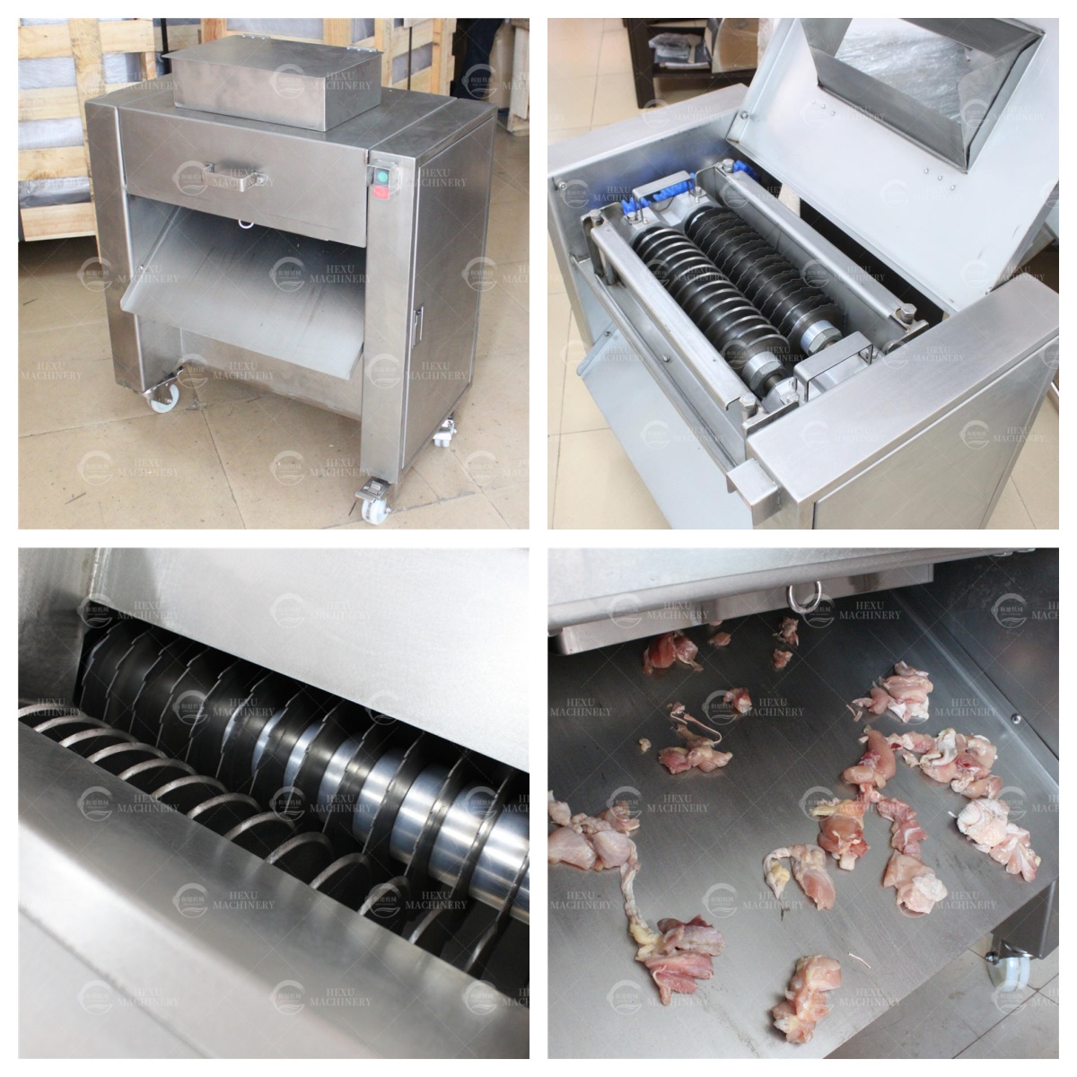 poultry cutting machine