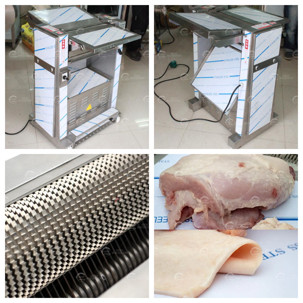pork skin peeling machine