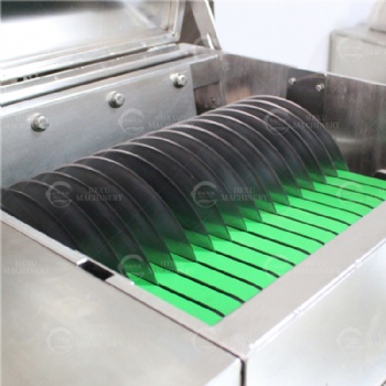 Leafy Vegetable Cutting Washing and Dewatering Line