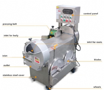 Vegetable Cutting Machine with Frequency Conversion