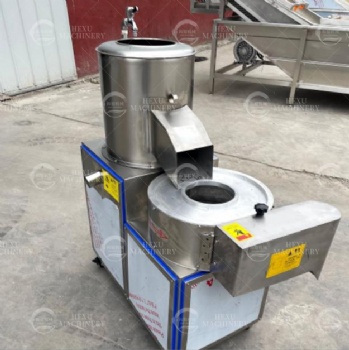 Potato Washing and Cutting Machine