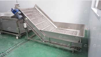 Fruits/Vegetables Washing Drying and Grading Line