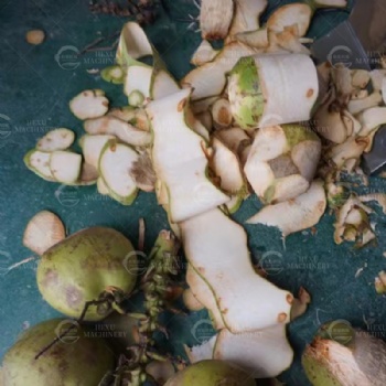 Green Coconut Peeling Machine