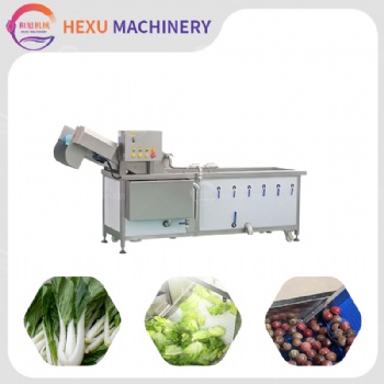 Bubble and Ozone Vegetable Fruit Washing Machine