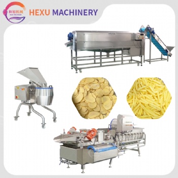 Automatic Potato Chips French Fries Processing Line