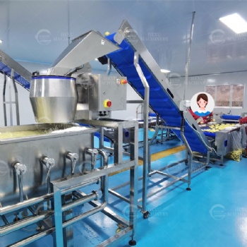 Automatic Potato Chips French Fries Processing Line