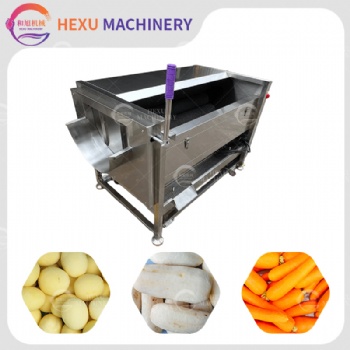 Potato Cassava Washing and Peeling Machine