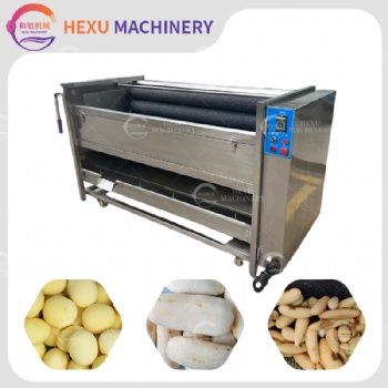 Sweet Potato Carrot Washing and Peeling Machine