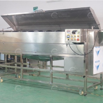 Continuous Type Roots Washing and Peeling Machine