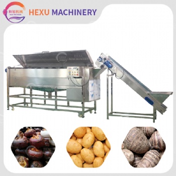 Industrial Type Roots Washing and Peeling Machine