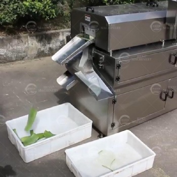 Aloe Peeling Machine