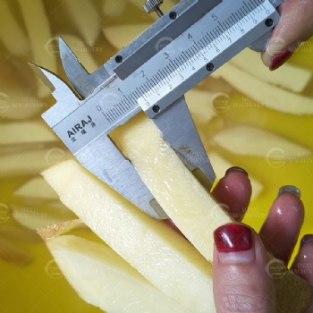 Size Adjustable Potato Chips Cutting Machine