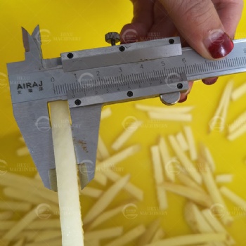 Size Adjustable Potato Chips Cutting Machine