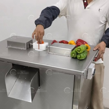 Pepper Stem Removing Machine